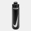 Nike Stainless Steel Recharge Chug Bottle 24 Oz - Black