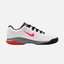 Nike Zoom Vapor 12 Premium Womens Tennis Shoe - White/Hot Lava/Wolf Grey