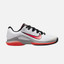 Nike Zoom Vapor 12 Premium Womens Tennis Shoe - White/Hot Lava/Wolf Grey