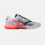 Nike Court Lite 4 Premium Mens Tennis Shoe - White/Hot Lava/Wolf Grey