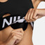 Nike Pro Indy Plunge Women's  Sports Bra - Black/White