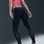 Nike Pro 365 Women's Leggings - Black/Rush Pink/White