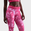 Nike Pro Printed 7/8 Mid-Rise Women's Leggings - Rush Pink/ Pink Foam/ White