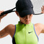 NikeCourt Slam Women's Dri-FIT Tennis Tank Top - Light Lemon Twist/Black/Mean Green/Black