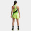 Nike Court Slam Women's Dri-FIT High Waist Tennis Skirt - Main Green/Light Lemon Toast/Black