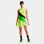 Nike Court Slam Women's Dri-FIT High Waist Tennis Skirt - Main Green/Light Lemon Toast/Black
