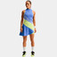 NikeCourt Slam Women's Dri-FIT High-Waisted Tennis Skirt - Light Lemon Twist/Sapphire/White