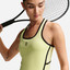 Nike Advantage Women's Tank Top -  Light Lemon Twist/Black