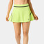 NikeCourt Slam Women's Dri-FIT High-Rise Tennis Skirt - Light Lemon Twist/Black
