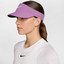 Nike Dri-FIT ADV Ace Tennis Visor - Lt Magenta/ Anthracite/ White