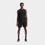 On Court Men's Tennis Tank - Black