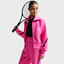 Nike Advantage Women's Dri-FIT Full-Zip Tennis Jacket - Laser Fuchsia/Black