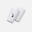 Nike Swoosh Classic Doublewide Wristbands 2 Pack - White