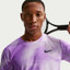 Nike Court Slam Men's Dri-FIT ADV Tennis Top - Violet Mist/Bright Violet/Black