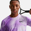 Nike Court Slam Men's Dri-FIT Tennis Shorts - Bright Violet/Violet Mist/Black