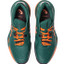 Asics Gel-Resolution X Men Padel Shoes - Jewel Green/Energy Orange