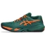 Asics Gel-Resolution X Men Padel Shoes - Jewel Green/Energy Orange
