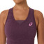 Asics Match Jacquard Women Dress - Dark Aubergine