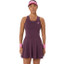 Asics Match Jacquard Women Dress - Dark Aubergine