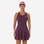 Asics Match Jacquard Women Dress - Dark Aubergine