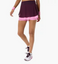 Asics Match Mesh Women Skirt - Dark Aubergine/Bubblegum