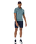 Asics Men's Match Jacquard Polo SS Top - Foggy Teal