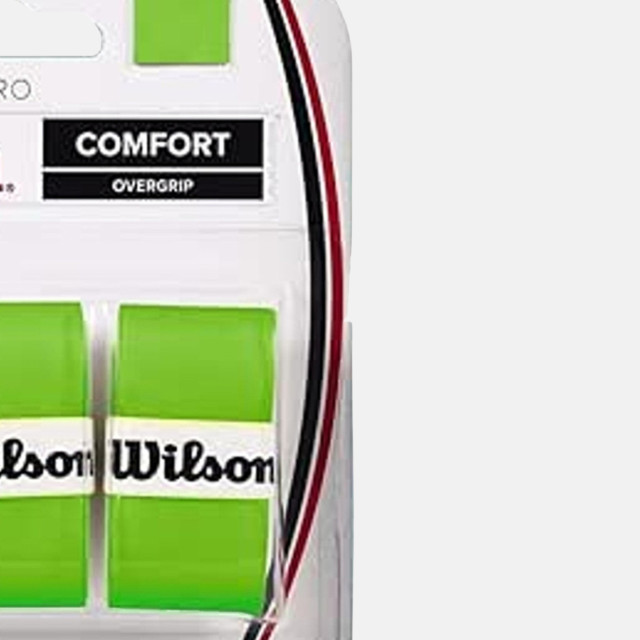 WILSON Pro Overgrip Green (Pack of 3)