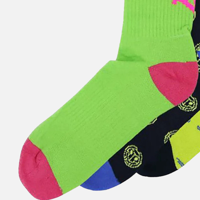 Bidi Badu Bold Bro I Crew Printed Move Socks 3 Pack