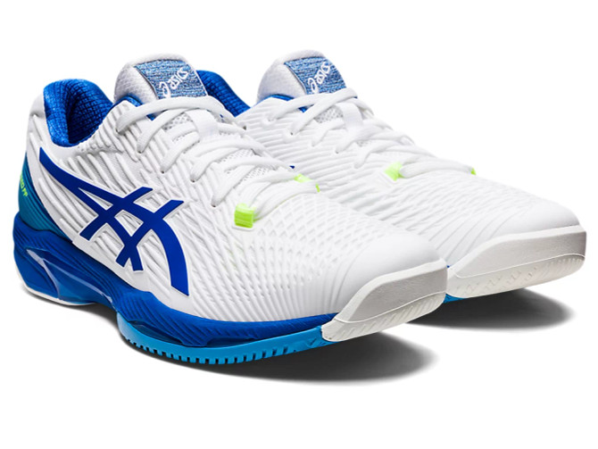 ASICS Solution Speed FF 2 Men's Shoes White/Tuna Blue