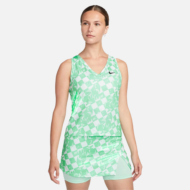 NikeCourt Dri-FIT Victory Women's Tennis Tank- Mint Foam & Black