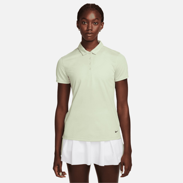 Nike Dri-FIT Victory Women's Tennis Golf Polo Honeydew/Black