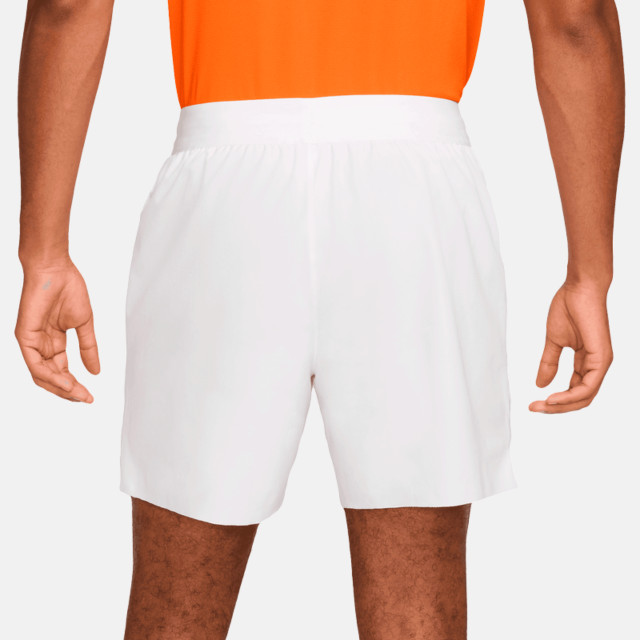 NikeCourt Slam Men's Dri-FIT 6inch Tennis Shorts - White/Black