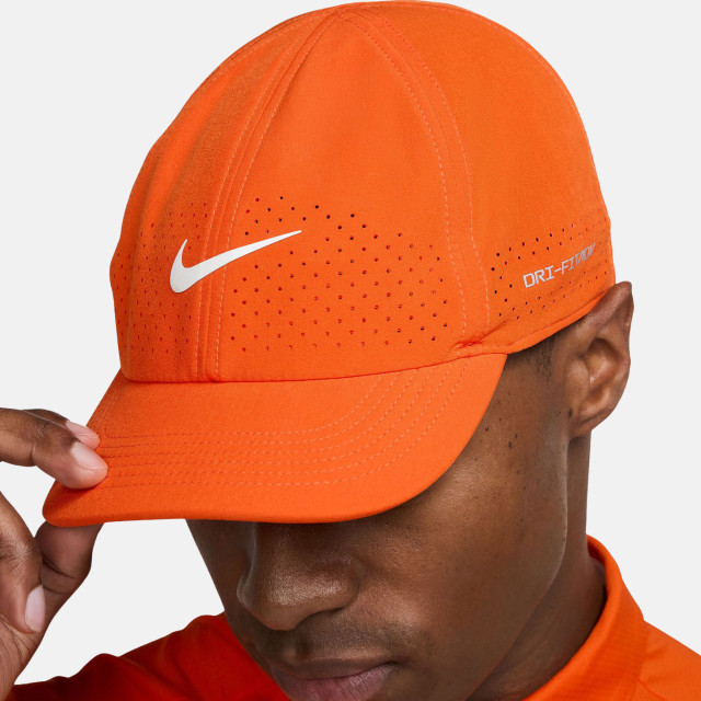 Nike Dri-Fit Club Cap - Safety Orange/White