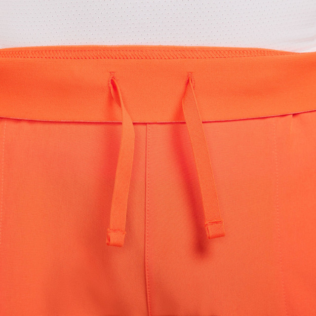 NikeCourt Dri-Fit Advantage 6" Men's Tennis Shorts - Safety Orange/Safety Orange/Black