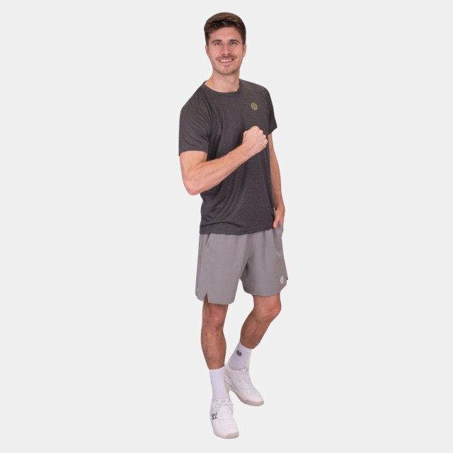 Buy online in Dubai Bidi Badu Crew Men's Tennis Shorts - Grey
