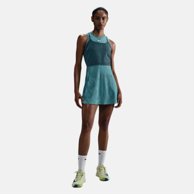 NikeCourt Women's Slam Tennis Dress - Mineral Teal/Glacier Blue
