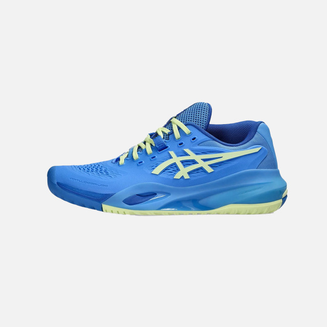 Asics Gel-Resolution X Women's Tennis Shoes - Blue Coast/Huddle Yellow