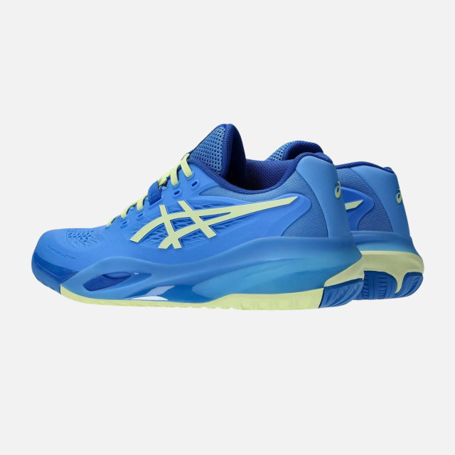 Asics Gel-Resolution X Women's Tennis Shoes - Blue Coast/Huddle Yellow