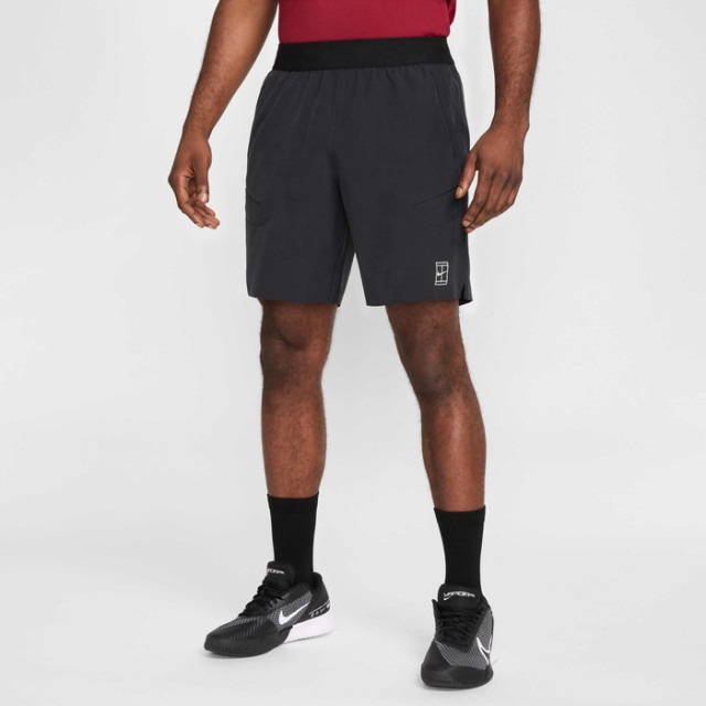 Nike Court Advantage Men's Dri-FIT Tennis Shorts - Black/White
