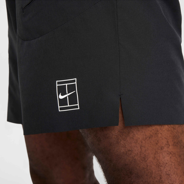 Nike Court Advantage Men's Dri-FIT Tennis Shorts - Black/White