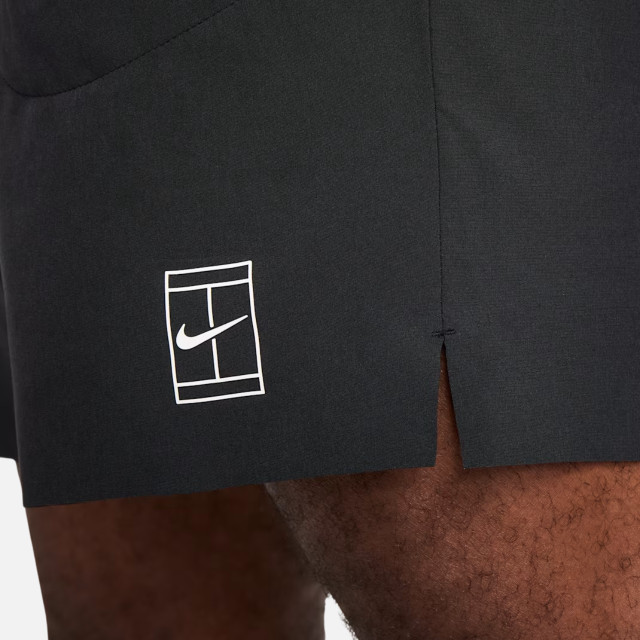 Nike Court Advantage Men's Dri-FIT Tennis Shorts - Black/White