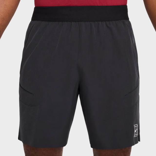 Nike Court Advantage Men's Dri-FIT Tennis Shorts - Black/White