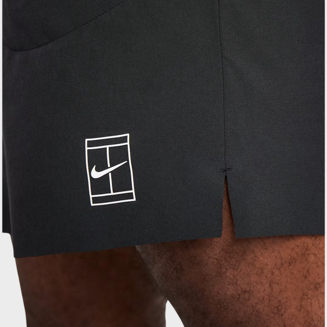 Nike Court Advantage Men's Dri-FIT Tennis Shorts - Black/White