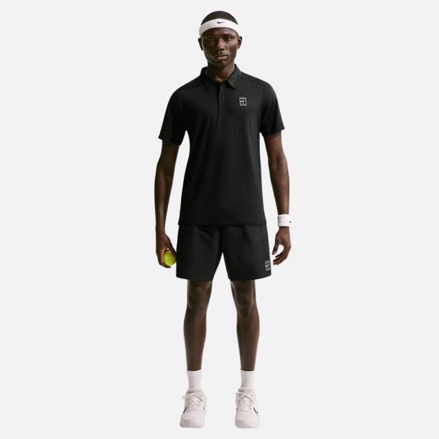 Nike Court Advantage Men's Dri-FIT Tennis Shorts - Black/White