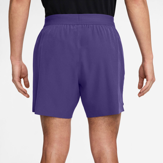 NikeCourt Advantage Men's Dri-FIT Tennis Shorts  - Wild Grape/White