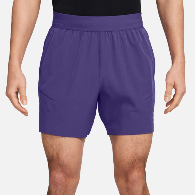 NikeCourt Advantage Men's Dri-FIT Tennis Shorts  - Wild Grape/White