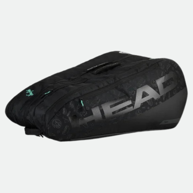 Head Tour 9 Racket Tennis Bag - Neon