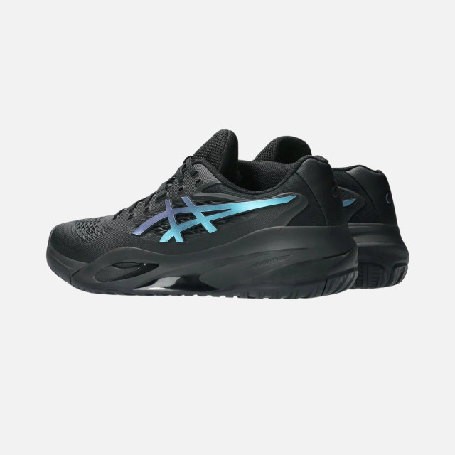 Asics Gel-Resolution X Night Energy Men's Tennis Shoes - Black/Prism Blue