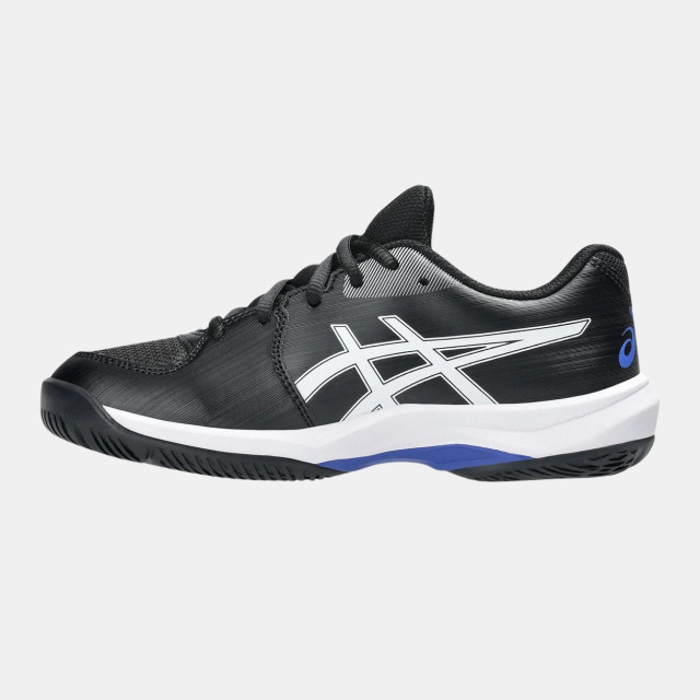 Asics Gel-Game GS Junior Tennis Shoes - Black/White