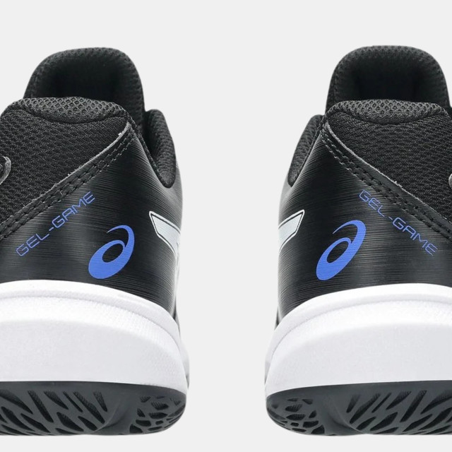 Asics Gel-Game GS Junior Tennis Shoes - Black/White